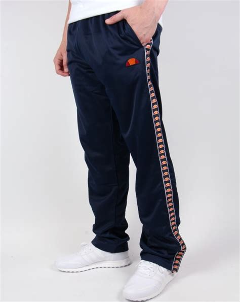 Ellesse Vigoleno Track Bottoms Navy Tracksuit Pants Mens