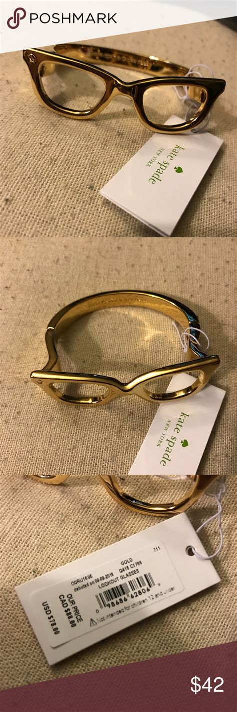 Kate Spade Lookout Glasses Bangle Kate Spade Jewelry Bracelets Bangles Kate Spade