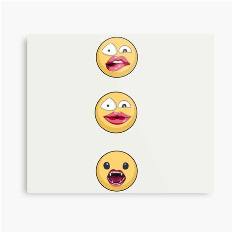 Emojis Metal Prints Redbubble