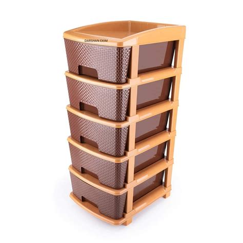 DARSHAN EXIM 5 Layer Foldable Modular Drawer Organizer Multipurpose