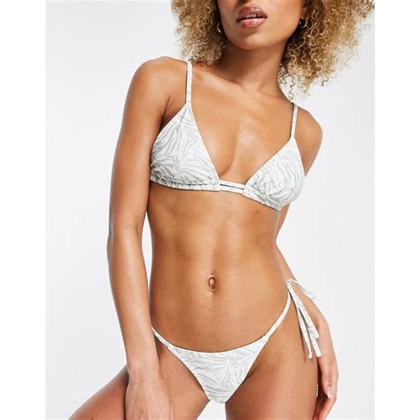 Th Reckless Baker Slip Bikini Sgambati Con Laccetti Laterali Multicolore Stileo It