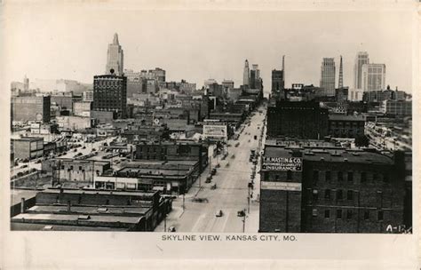 Skyline View Kansas City, MO Postcard