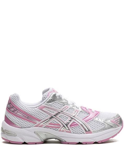 Asics Gel 1130 Whitesilverpink Sneakers Weiß Farfetch De