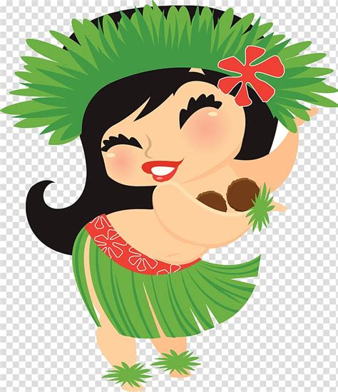 Hula Dance Drawing Havaiana Transparent Background PNG Clipart