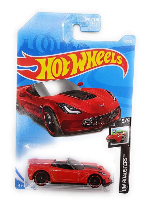 Buy Hot Wheels Corvette C Z Convertible Roadsters Red Online At Low Prices In