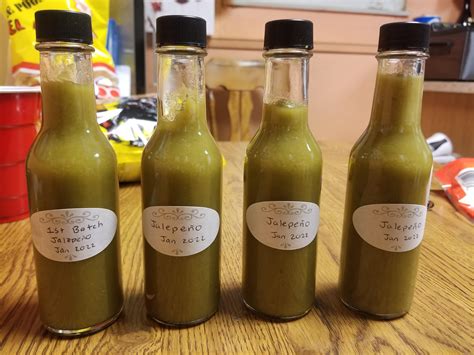 My First Hot Sauce Batch R Hotsaucerecipes