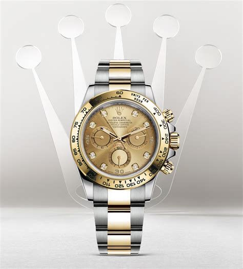 ᐈ Часы унисекс Rolex Cosmograph Daytona Steel and yellow gold 116503