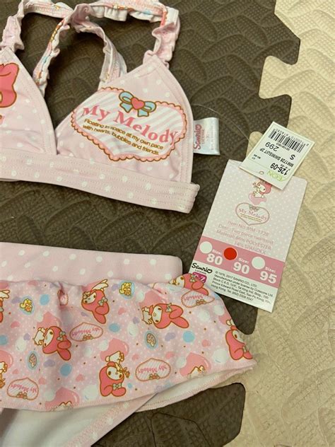 Sanrio my Melody Bikini 泳衣 兒童孕婦用品 外出用品 其他外出用品 Carousell