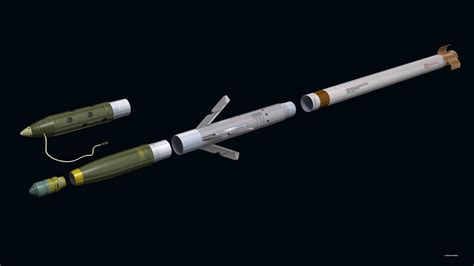 Hydra 70 Apkws Ii Laser Guided Rocket 3d Model By Akela Freedom