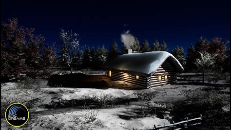 Cabin Retreat Howling Winds Snow Ambience Deep Sleep Asmr Relaxing