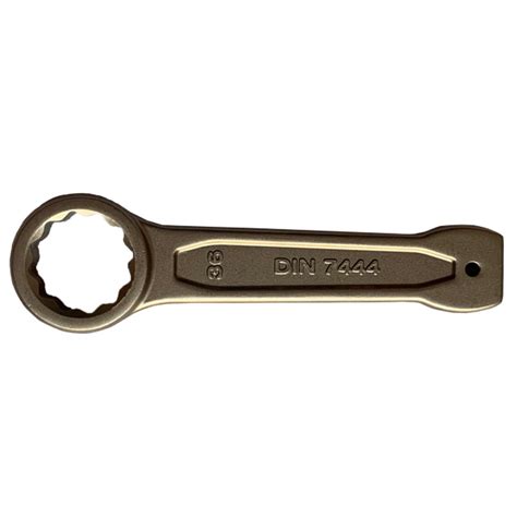 Bronze Plus Slogging Ring Spanner Non Sparking Hammering Wrench With