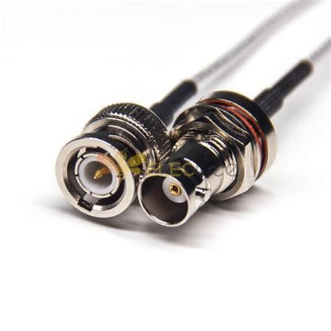 Bnc Connector Straight Male To Bnc Straight Female Waterproof Coaxial