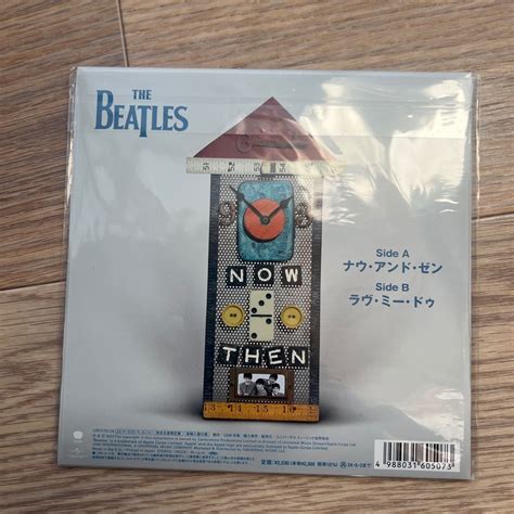 Yahooオークション 【新品 未開封】the Beatles Now And Then 7イン