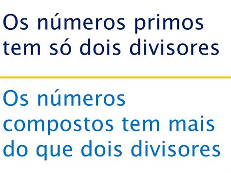 Números Primos E Compostos Ppt