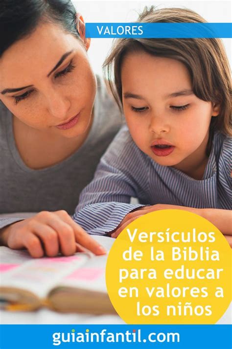 Frases Sacadas De La Biblia Para Educar En Valores A Los Ni Os Biblia