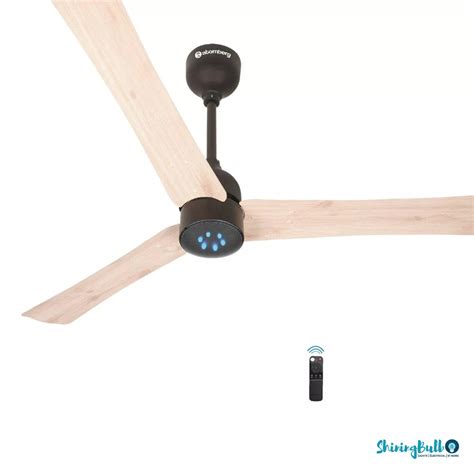 Atomberg Renesa Smart Plus Bldc Ceiling Fan Natural Oakwood Finish