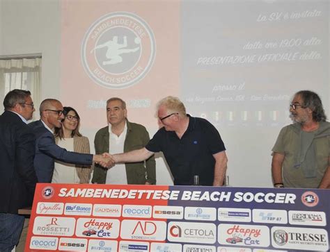 Samb Beach Soccer Presentazione Prima Tappa Serie Aon E Focus Generale