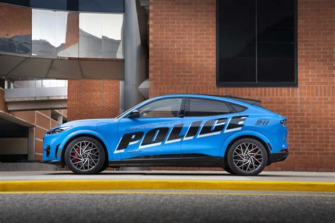 New York City reveals first Ford Mustang Mach-E electric police car