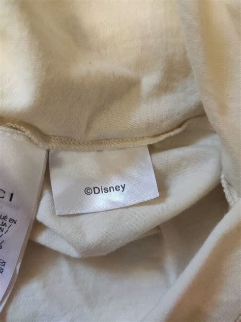 Gucci X Disney Mickey Mouse Oversized T Shirt Beige S Gem