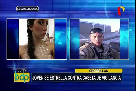 Chorrillos Joven Impacta Auto Contra Caseta Y Deja Un Herido De