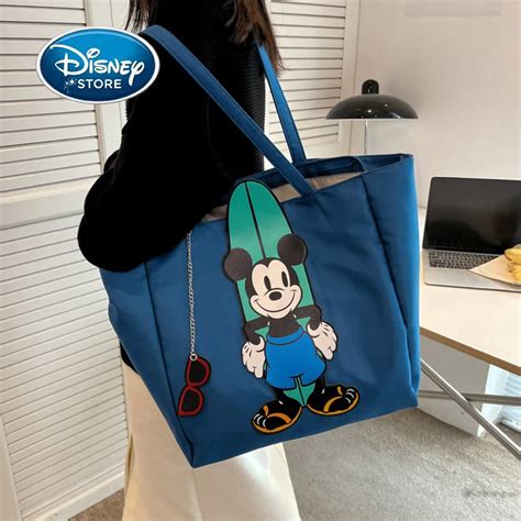 Disney Large Capacity Mickey Women Handbag Cartoon Fashion Brand Women