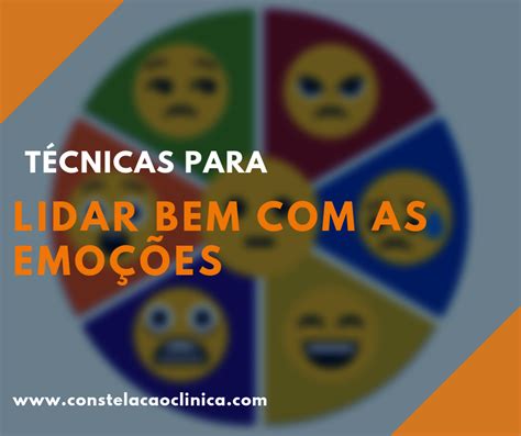 Como lidar bem as emoções Constelação Clínica