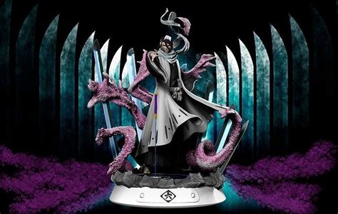 BLEACH - BYAKUYA KUCHIKI BANKAI - SENBONZAKURA KAGEYOSHI -STATUE 3D ...