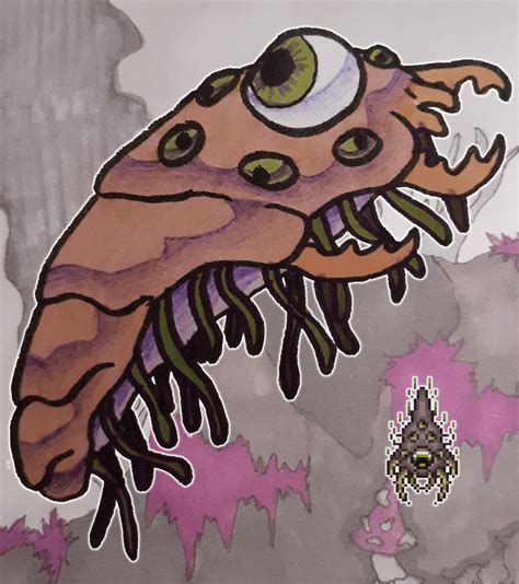 Drawing All Enemies Anyways Day 106 Corruptor Rterraria