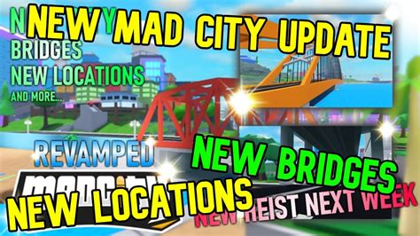 FULL GUIDE NEW MAD CITY UPDATE New Bridges New Places More YouTube