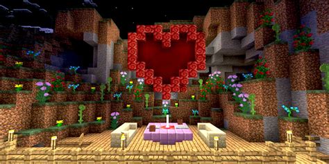 Tiktok Minecraft Valentines Day Worlds Are Cute And Incredibly Complex