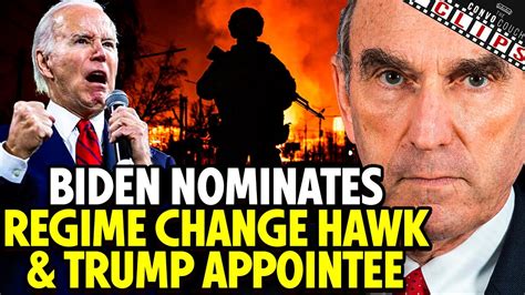 Biden Nominates Regime Change Hawk Trump Appointee Elliot Abrams To