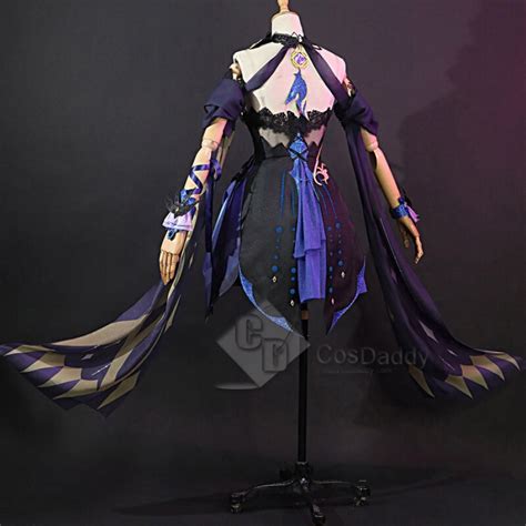 Genshin Impact New Keqing Outfit Cosplay Costumes Anime Keqing