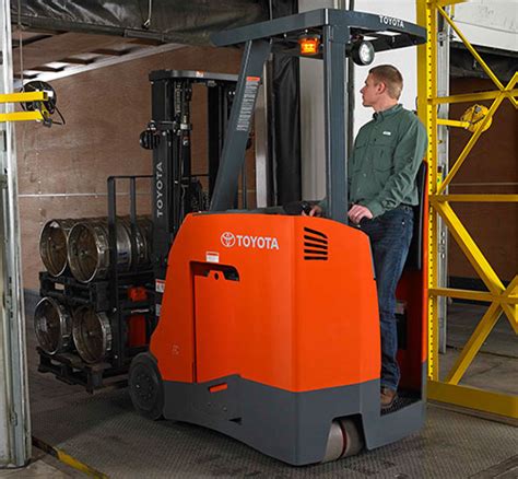 Toyota Stand-Up Rider Forklift – Atlas Badger ToyotaLift