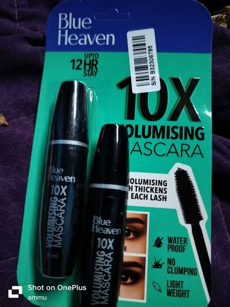 Blue Heaven 10x Volumising Mascara Black 8ml
