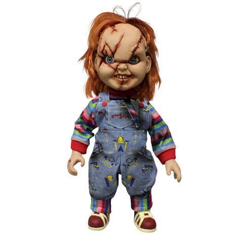 Child's Play Official Talking 15inch Chucky Doll (Scared Face) - Millennia