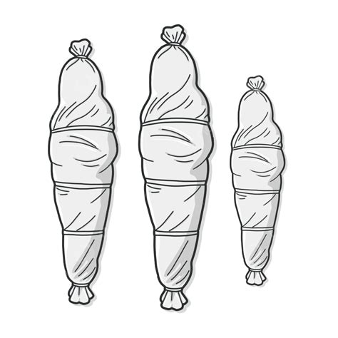 Moslem Dead Body Illustration Body Drawing Body Sketch Dead Body