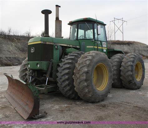 1980 John Deere 8640 4wd Tractor With Blade In Manhattan Ks Item