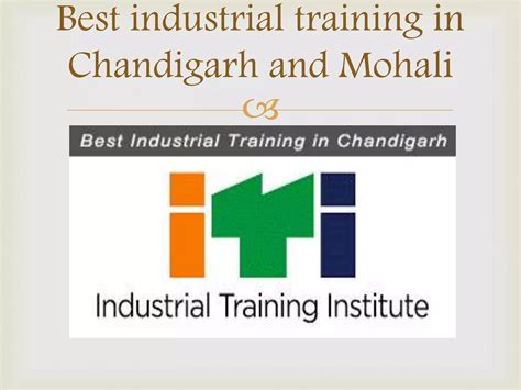 Industrial Training In Chandigarh Mohali PPT