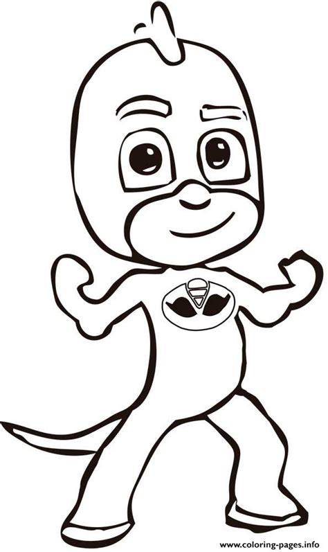 Disney Junior Pj Masks Coloring Page Printable