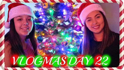 Decorating The Christmas Tree Vlogmas Day 22 2016 Youtube