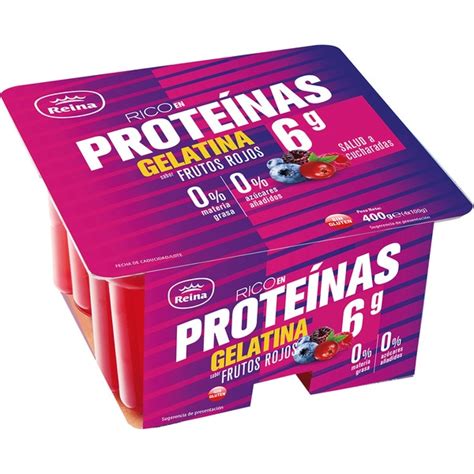 Comprar Gelatina Desnatada M G Az Cares A Adidos Sabor Frutos