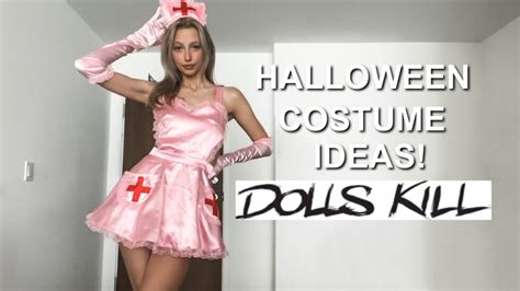 Last Minute Halloween Costume Ideas Ft Dolls Kill Youtube