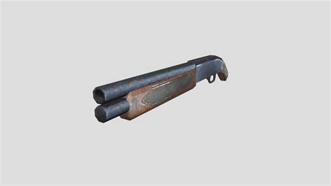 Low Poly Shotgun Download Free 3d Model By Potofgreed [e4b0d11] Sketchfab