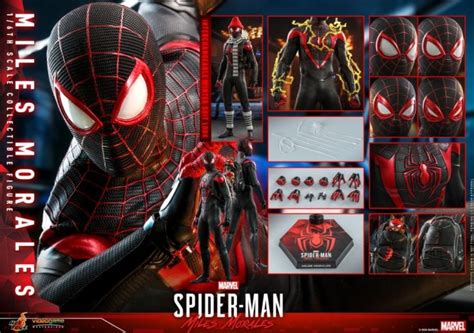 Hot Toys 1 6th Scale Marvels Spider Man Miles Morales Rio X Teir