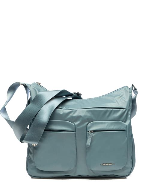 Samsonite Move 3 0 Medium Borsa A Tracolla In Nylon Dusty Blue