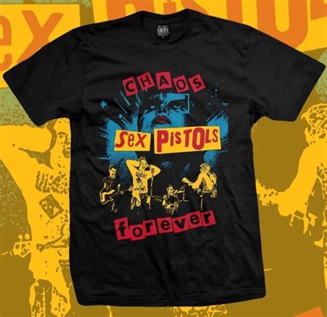 Remera Rock Sex Pistols Chaos Forever