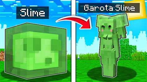 TRANSFORMEI QUALQUER MOB EM MENINA NO MINECRAFT YouTube