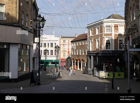 Folkestone Town Centre Kent England United Kingdom Stock Photo Alamy