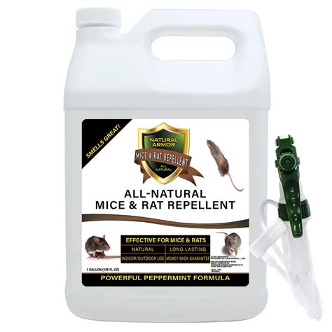 Mice & Rat Repellent -- GALLON (128oz) – Natural Armor