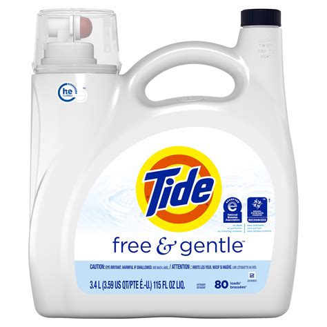 Tide Free Gentle High Efficiency Unscented Soap 80 Loads Liquid